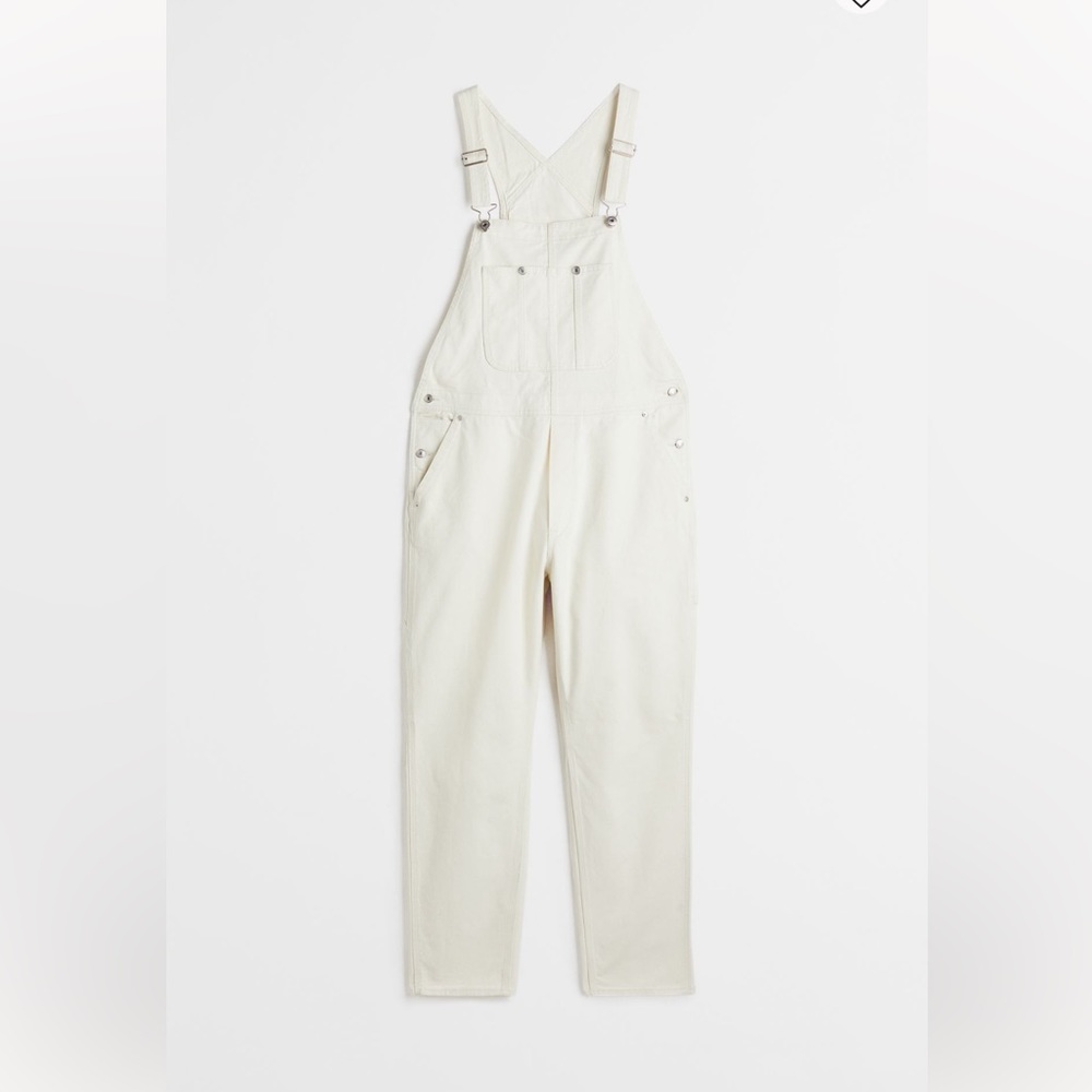 H&M cream overalls